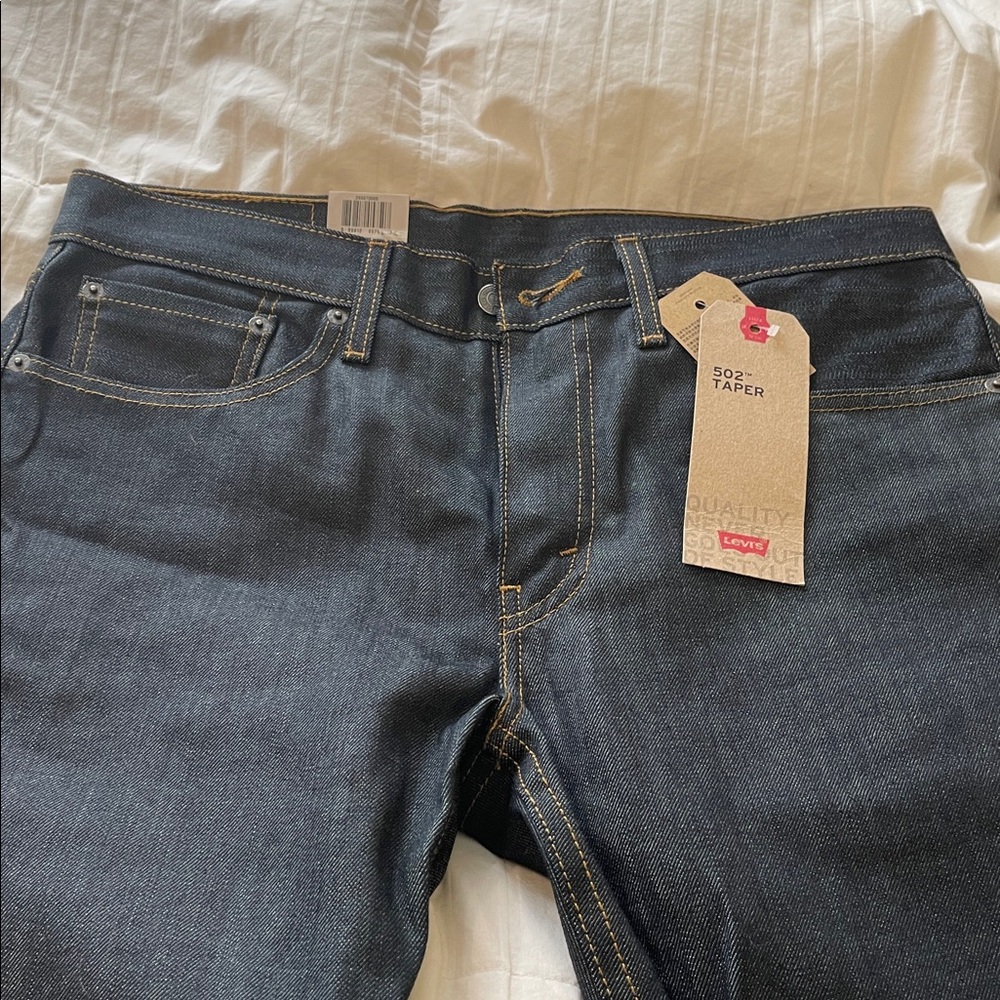 Levi's 502 Taper Jeans in Deep Indigo